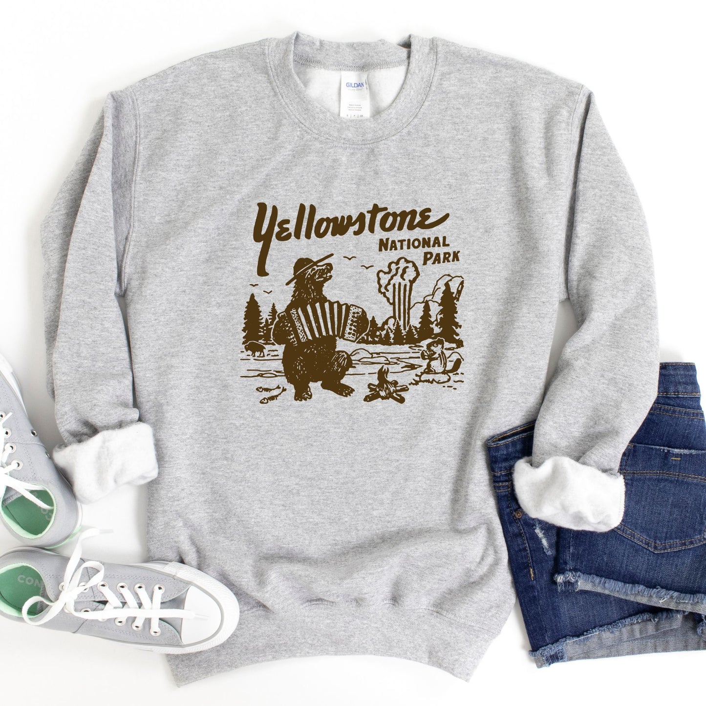 Yellowstone (Bear) Sweatshirt – Claire And Belle